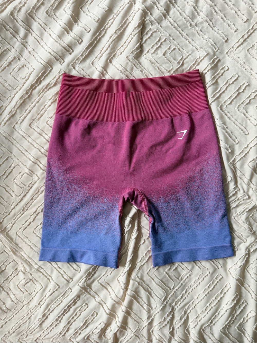 Gymshark Ombre High-Waist Bike Shorts
